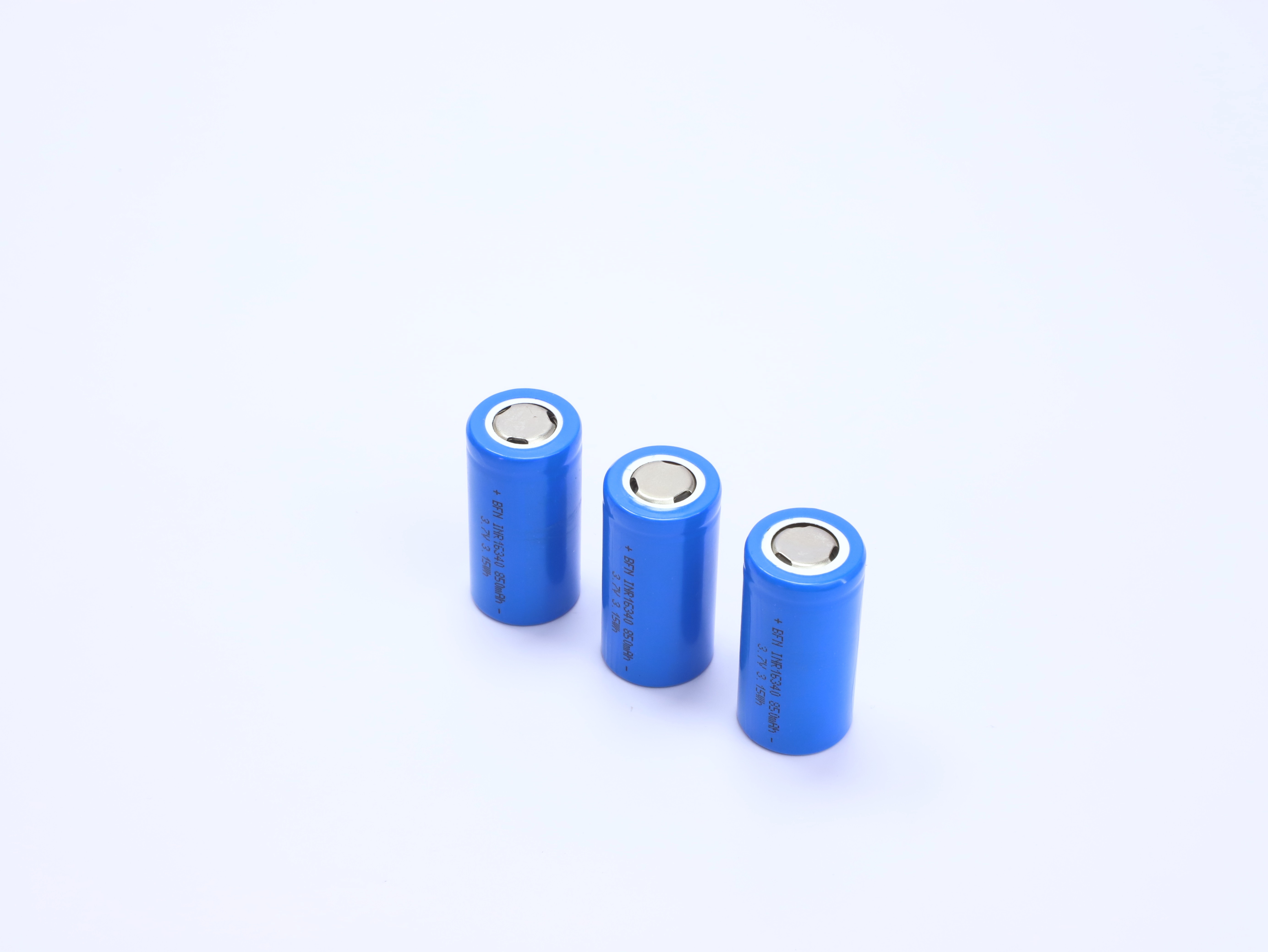 INR16340 3.7V  850mAh 